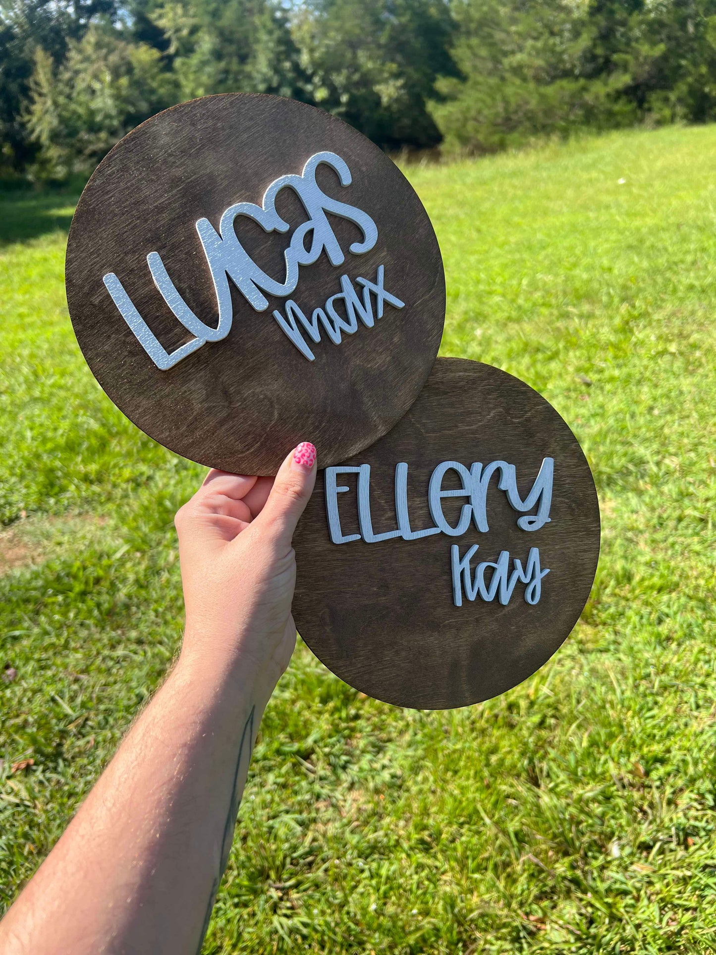 Custom 8β Name Round