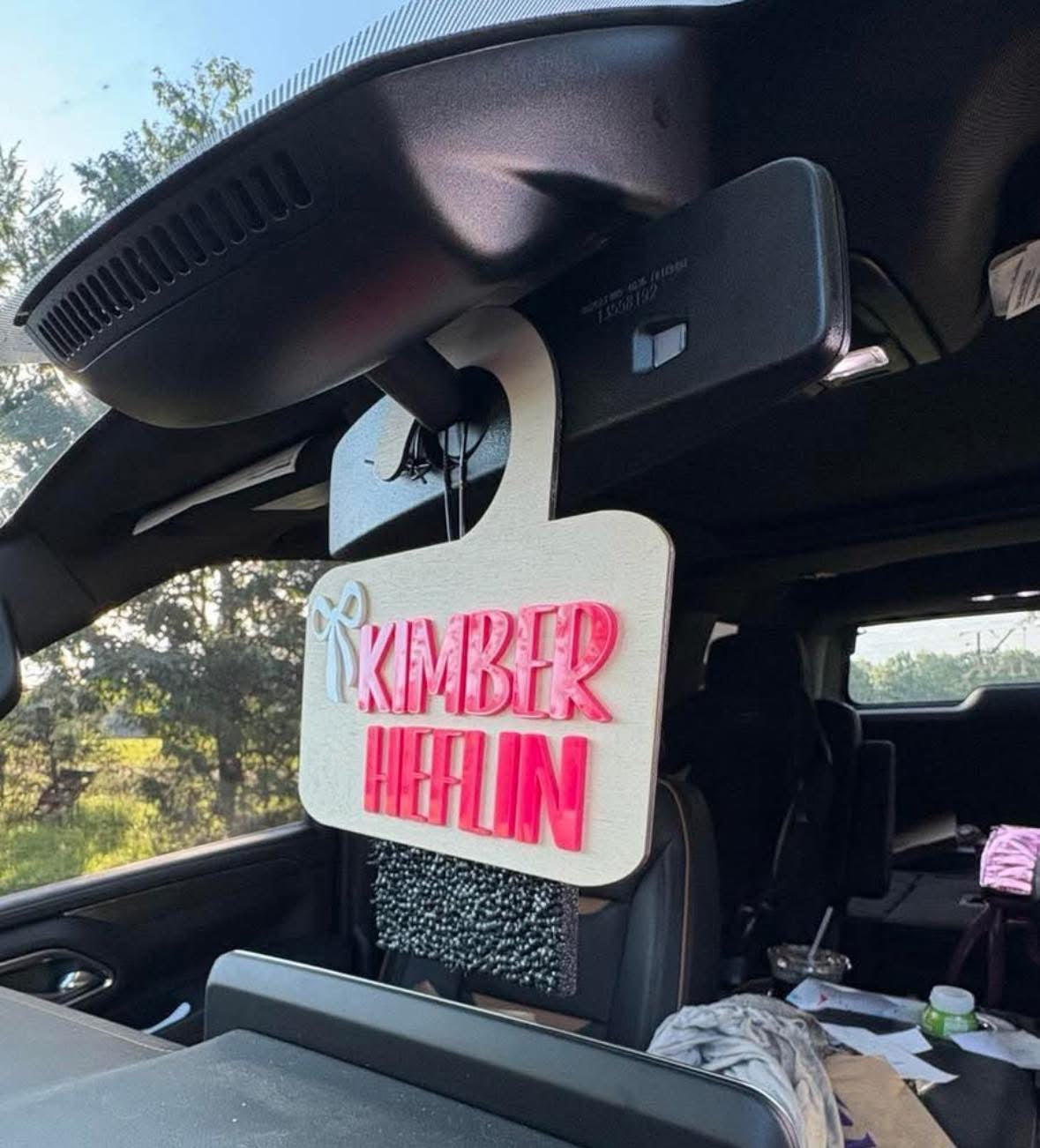 Car Line Name Hanger
