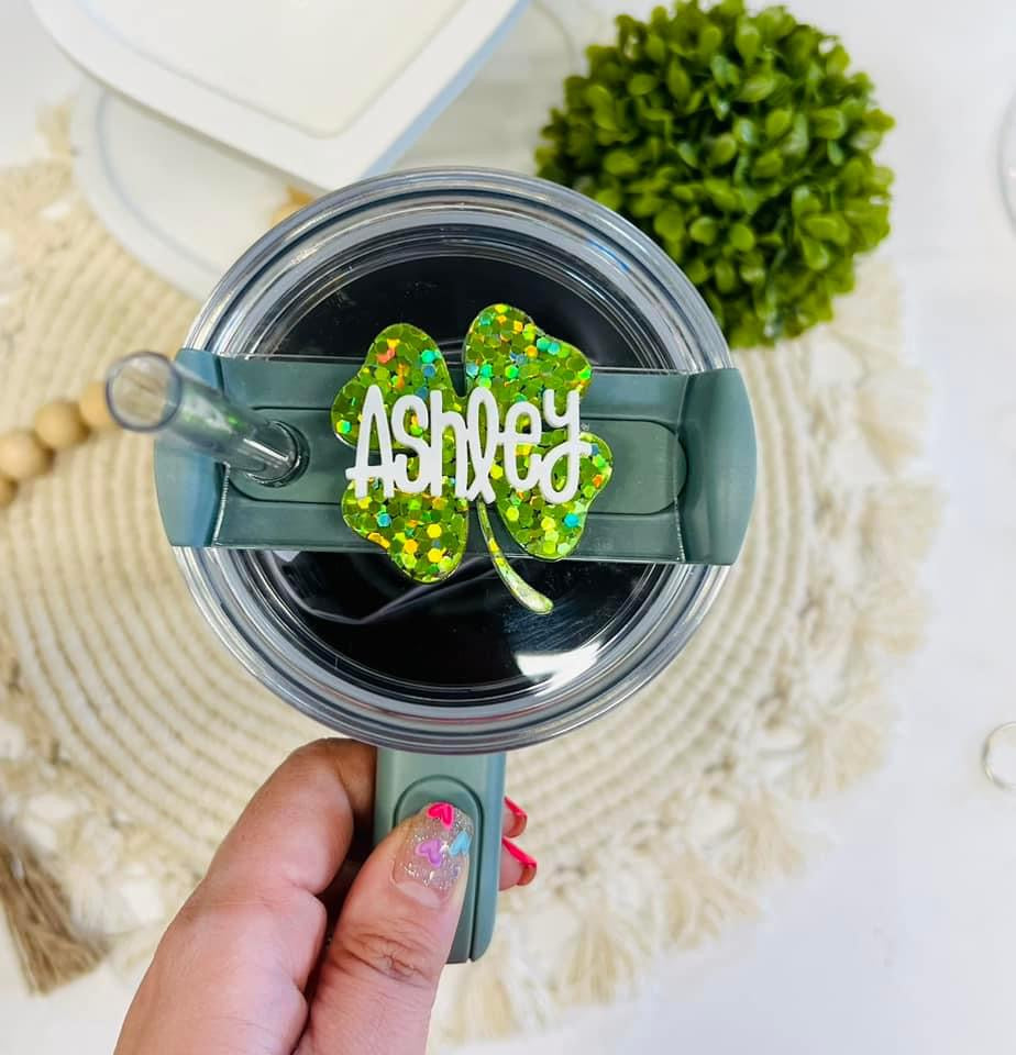 Personalized Shamrock topper