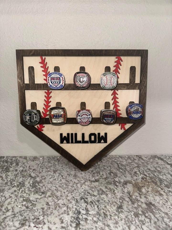 Baseball/Softball Ring Holder