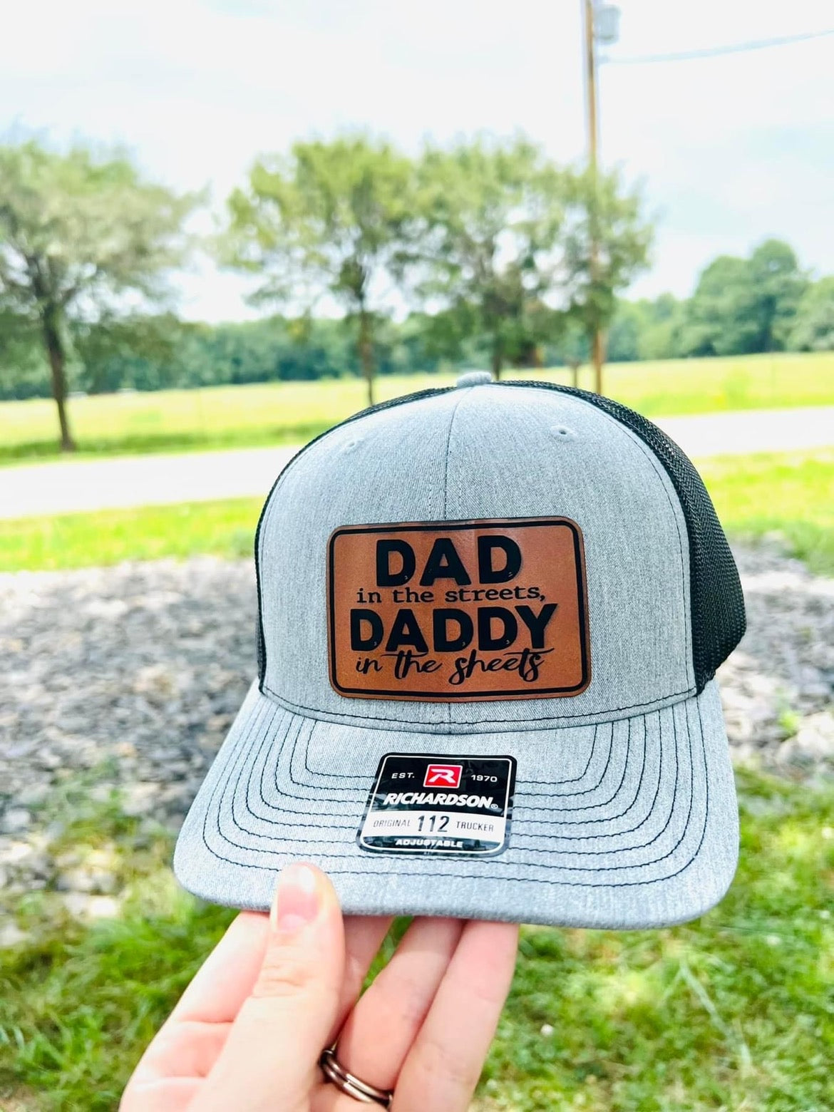 Dad in the Streets Daddy in the Sheets Completed Hat