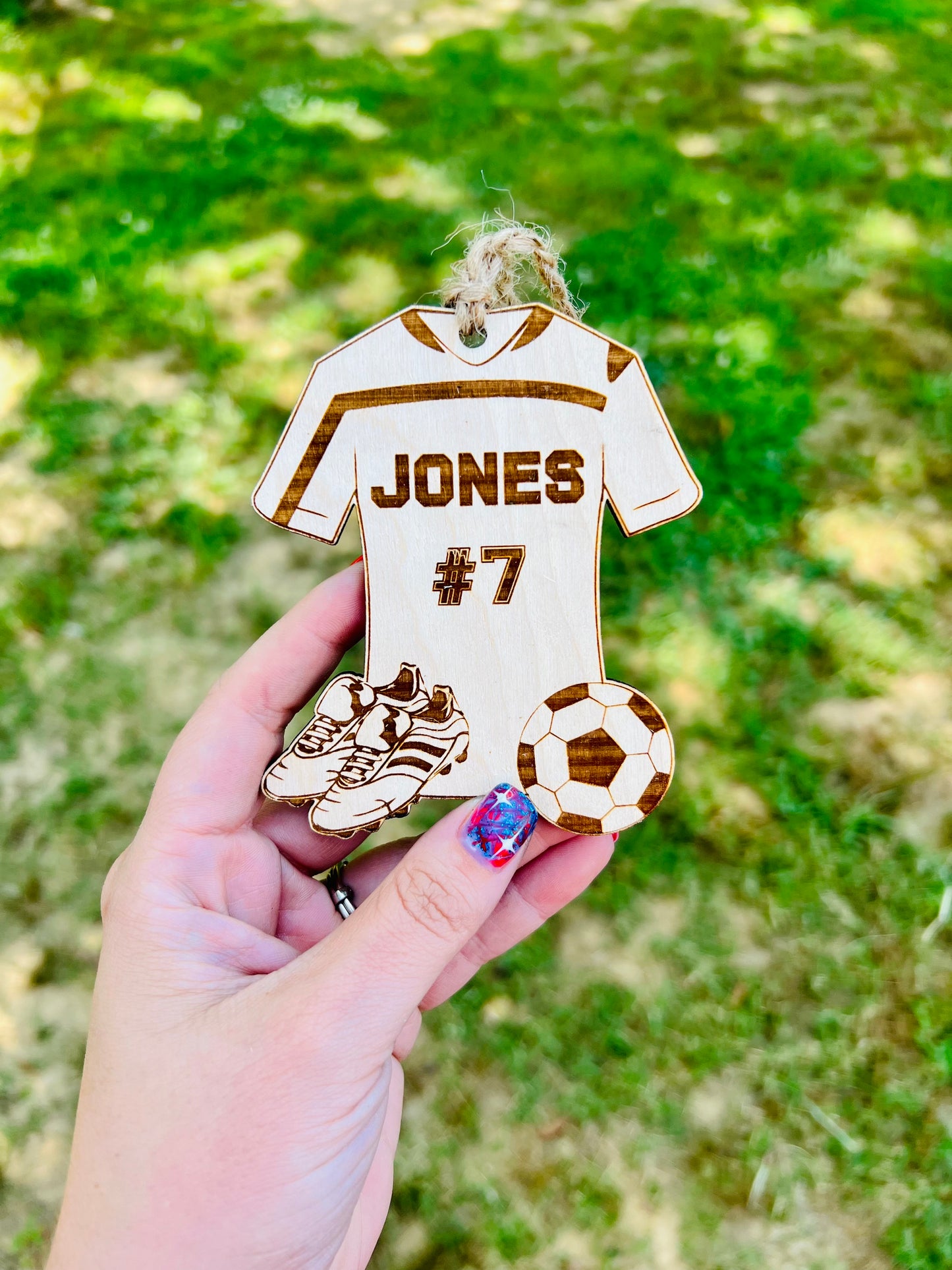 Personalized Sport Jersey Ornament