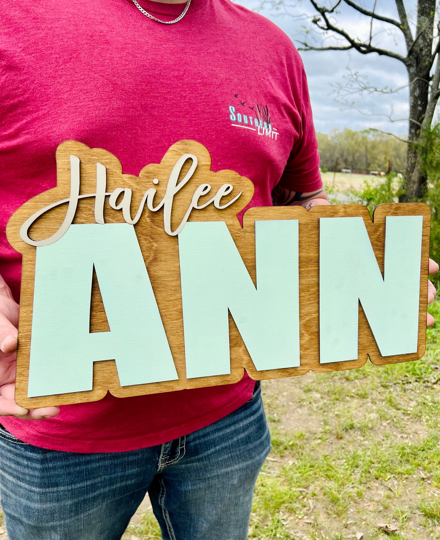 Custom Name Wood Signs