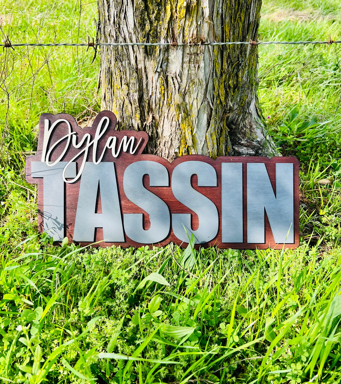 Custom Name Wood Signs