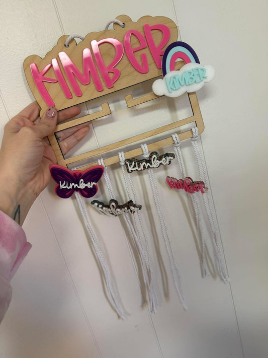 Custom Name Accessories Holder