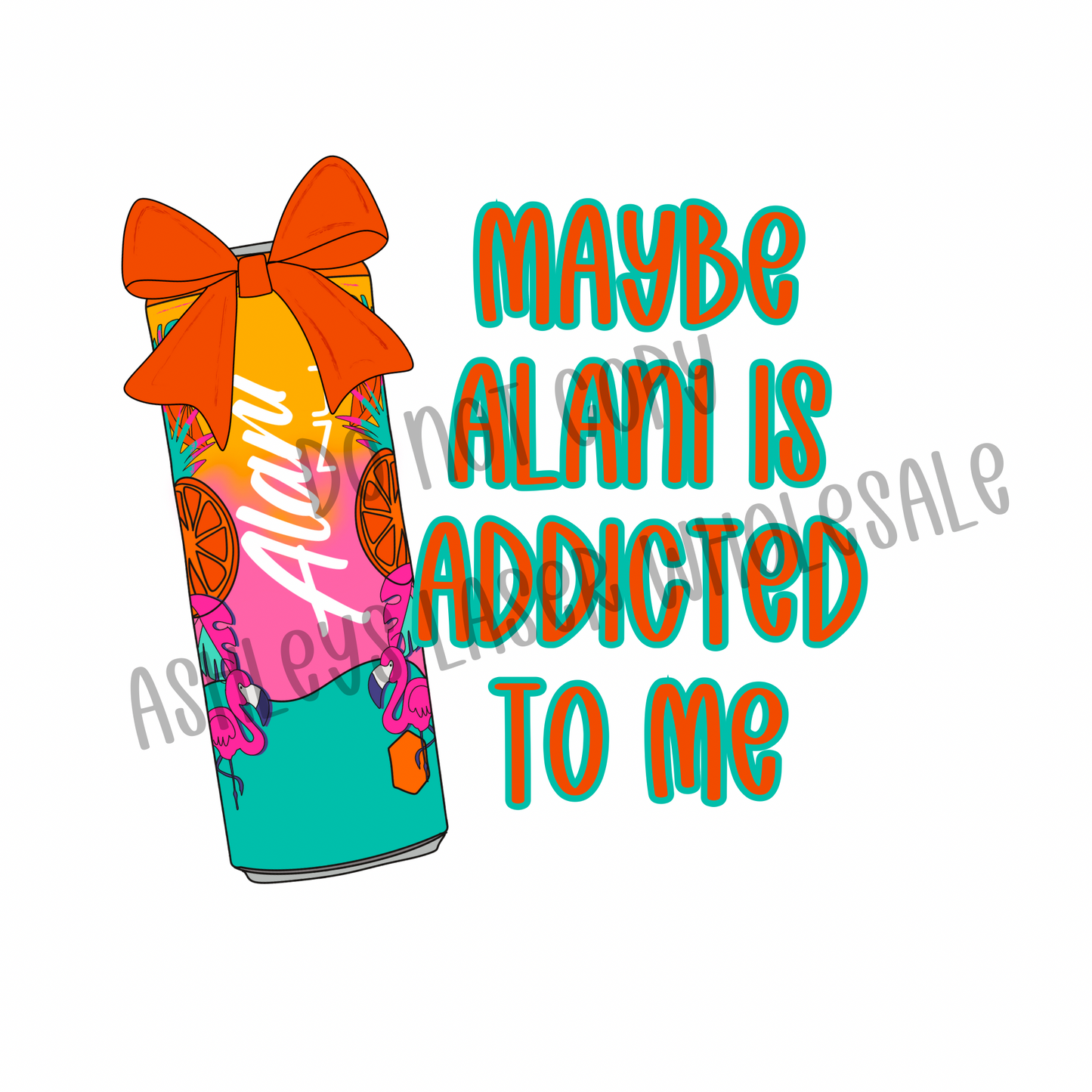 Girly drink png set