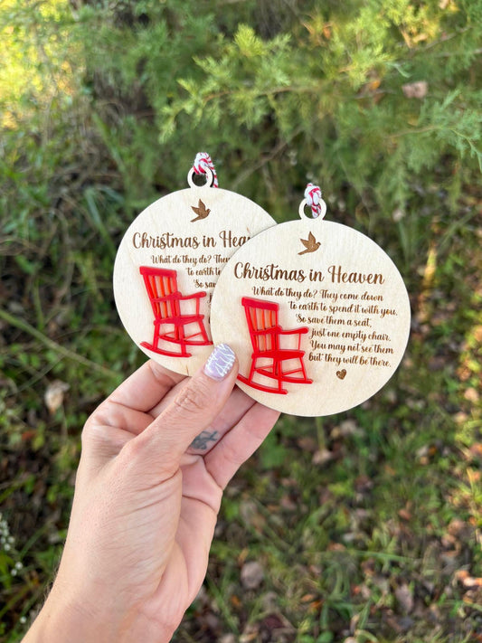 Christmas In Heaven Ornament