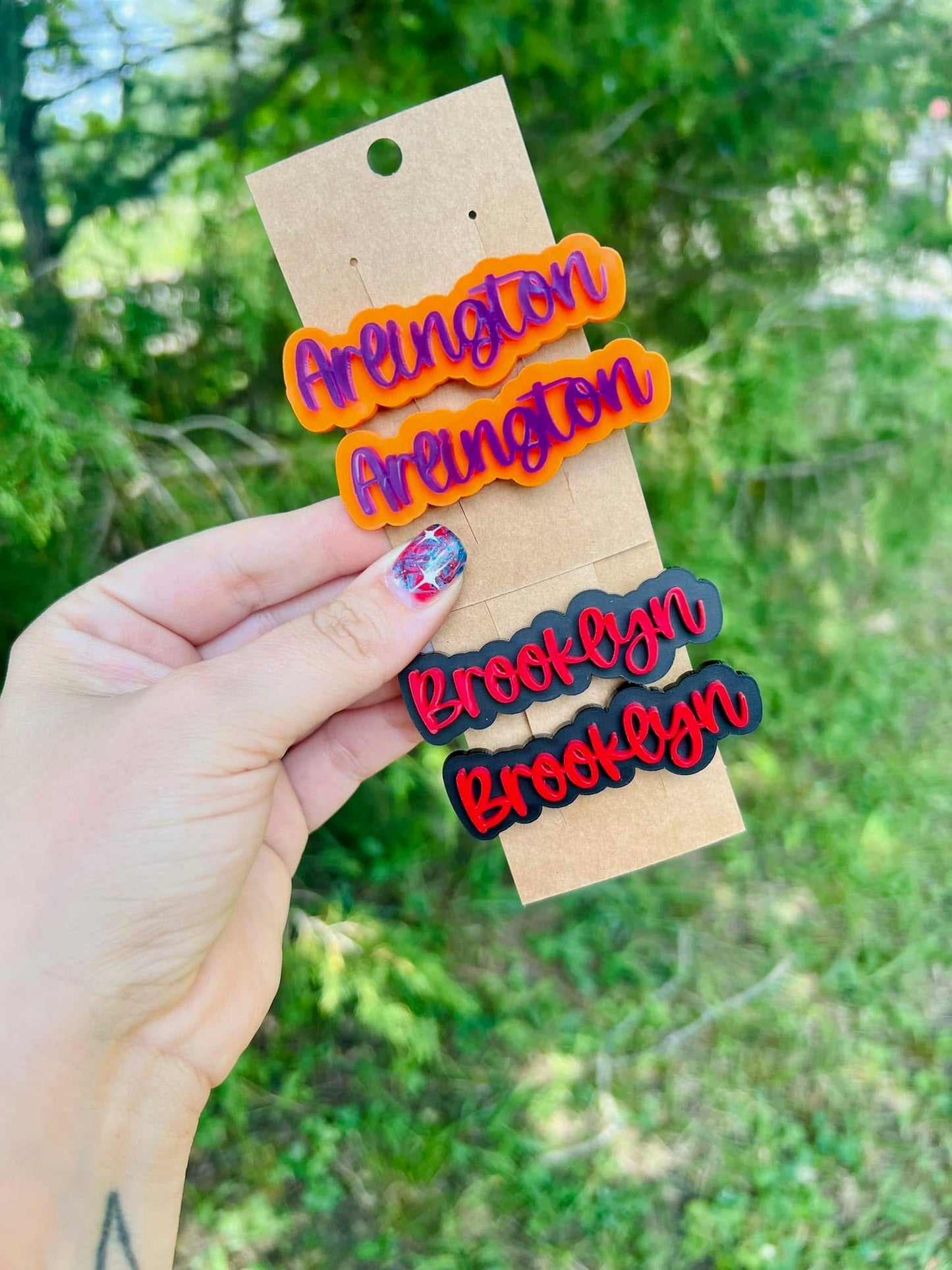 Personalized Hair Clip