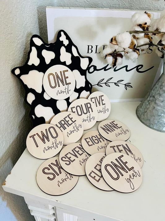 Cowhide milestone set