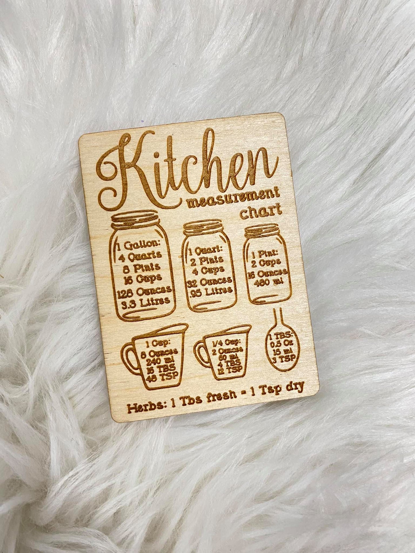 Kitchen Measurement Magnet