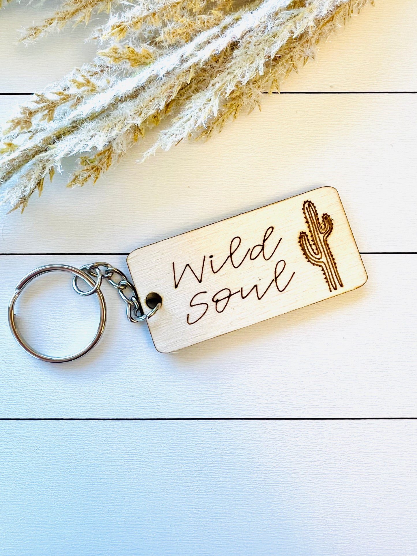 WILD SOUL - Cactus keychain