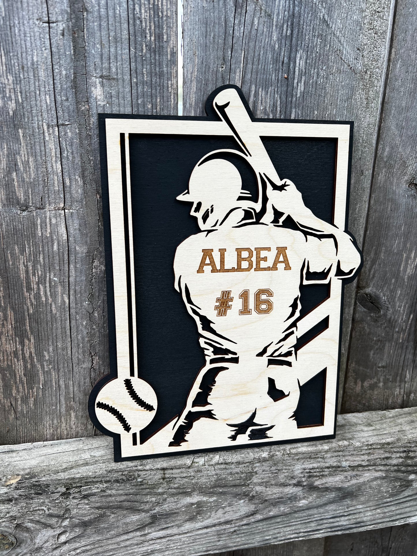 Baseball Plaque