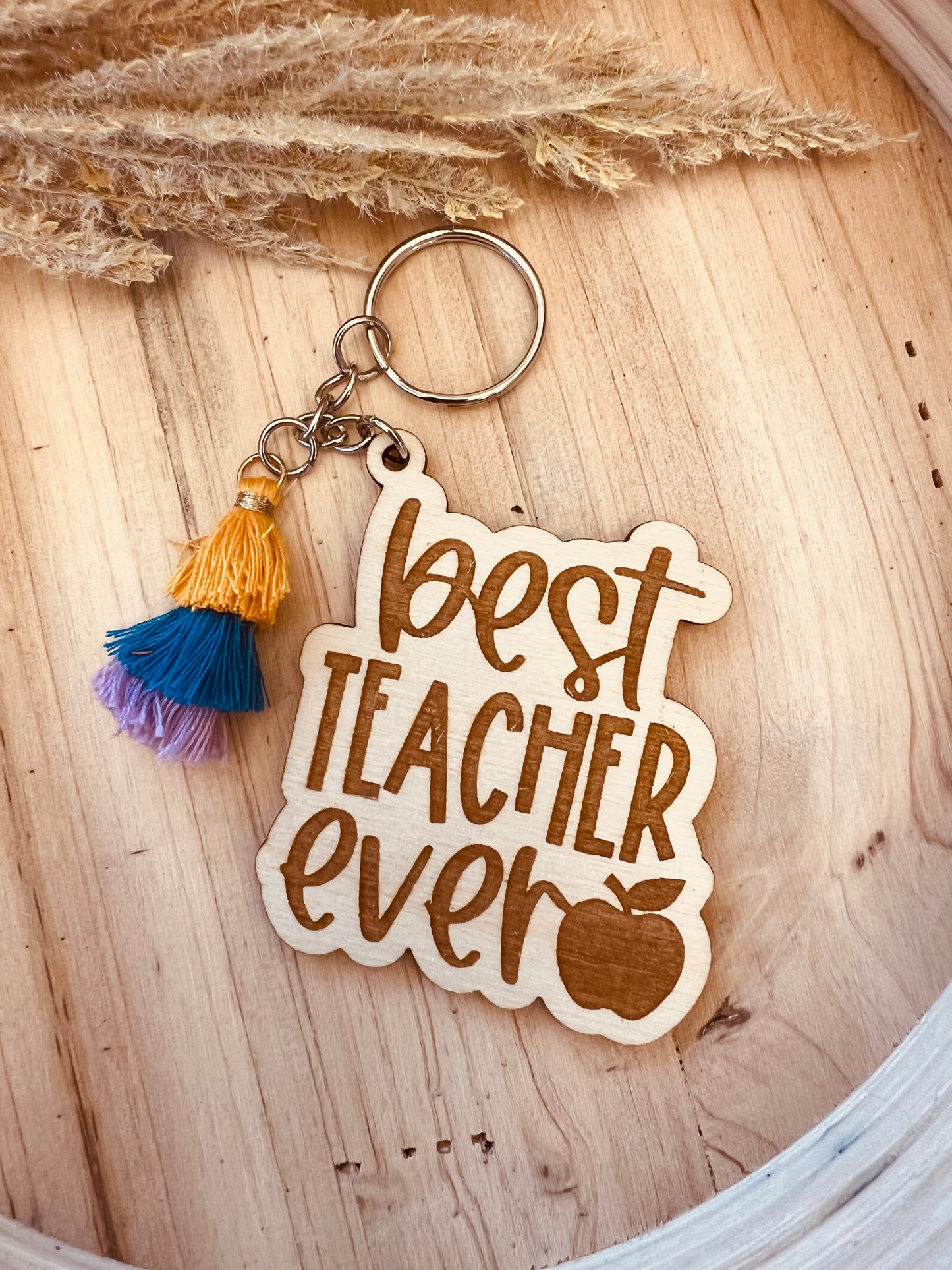 Best teacher ever keychain