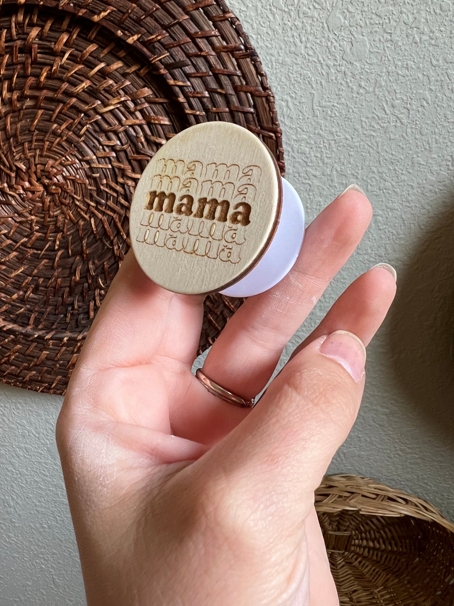 Ripple mama phone grip